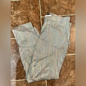 Theory Rainbow Cropped Capri Pants